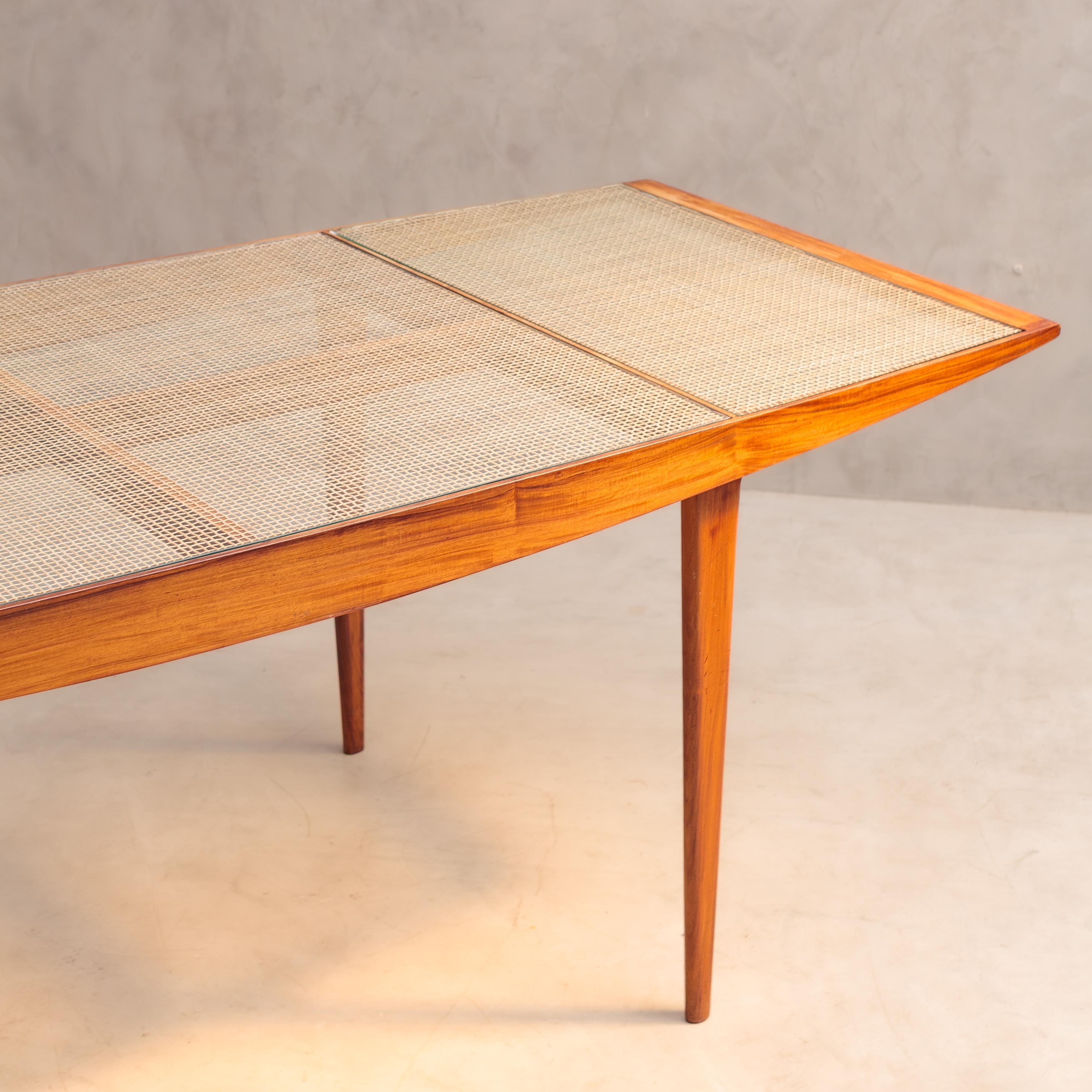 Tavolo da pranzo Carlo Hauner & Martin Eisler, design moderno brasiliano di metà secolo in vendita 3