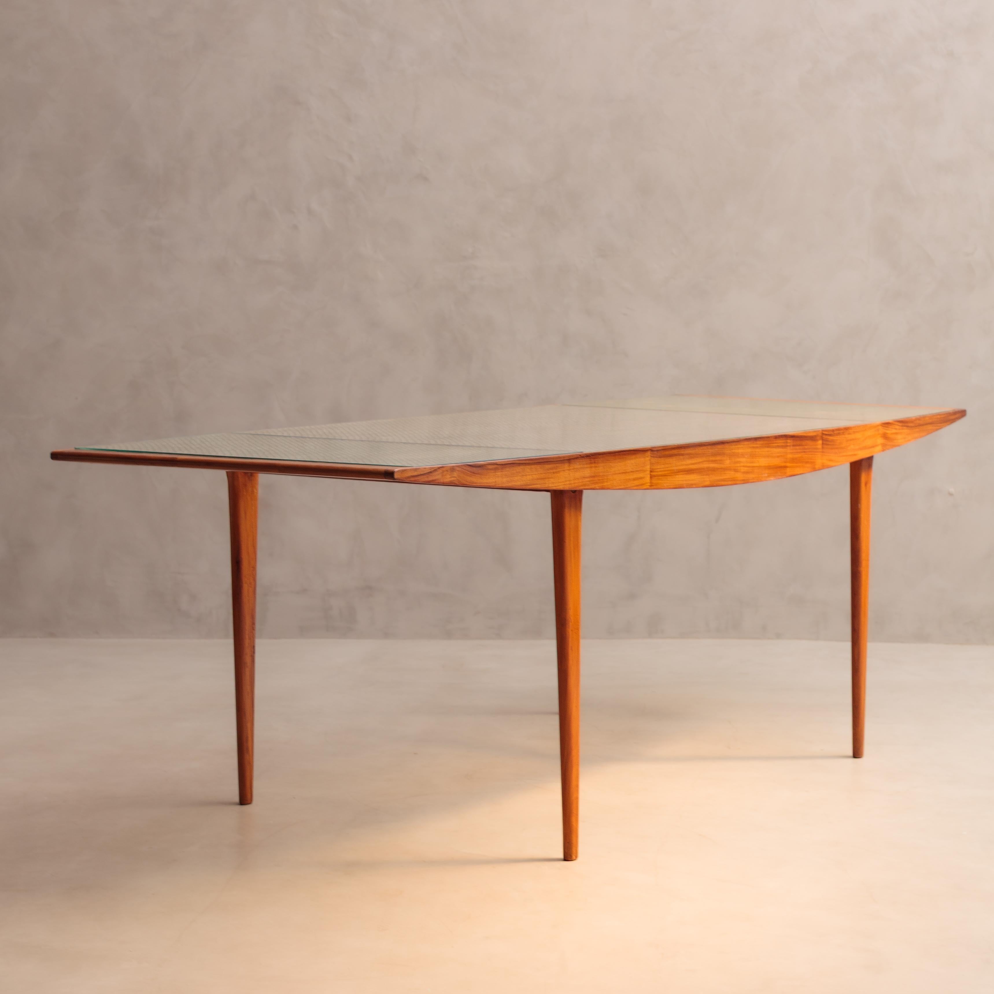 Tavolo da pranzo Carlo Hauner & Martin Eisler, design moderno brasiliano di metà secolo in vendita 6