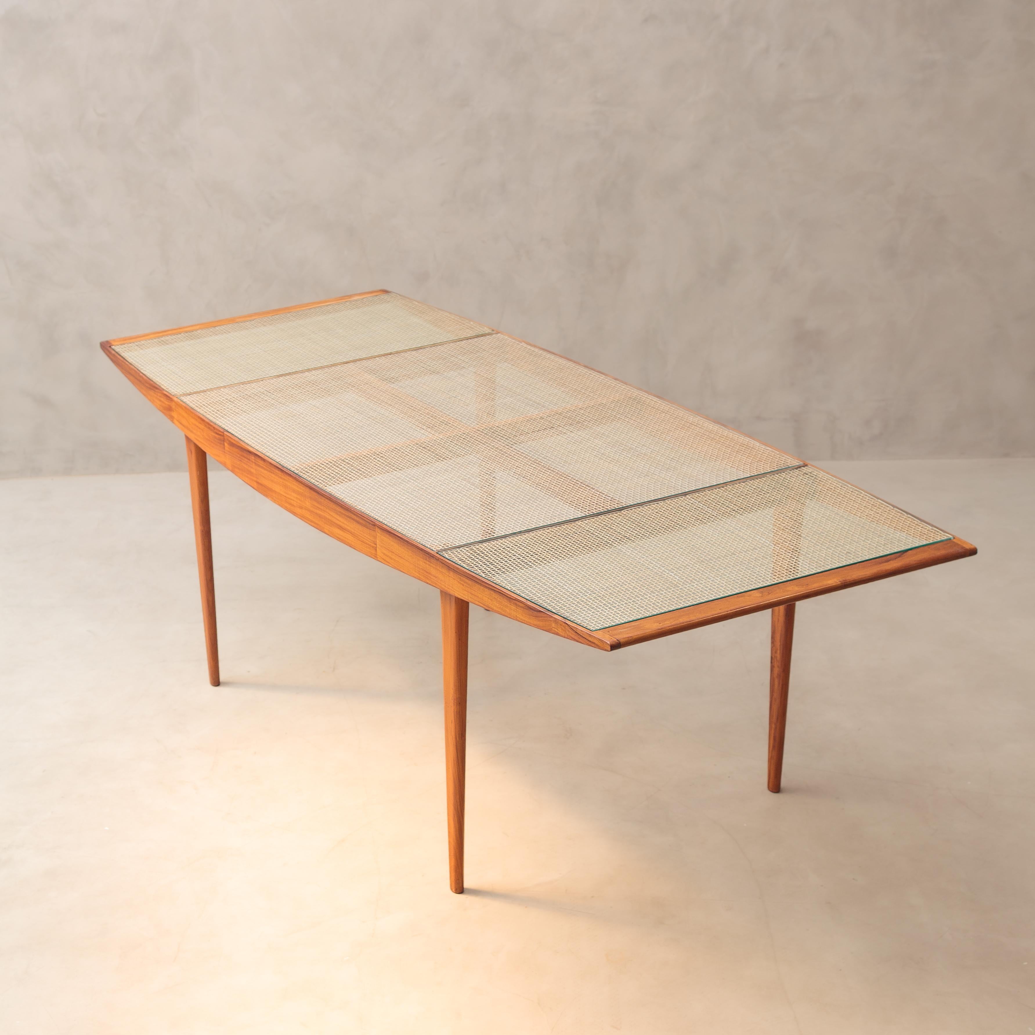 Tavolo da pranzo Carlo Hauner & Martin Eisler, design moderno brasiliano di metà secolo in vendita 7