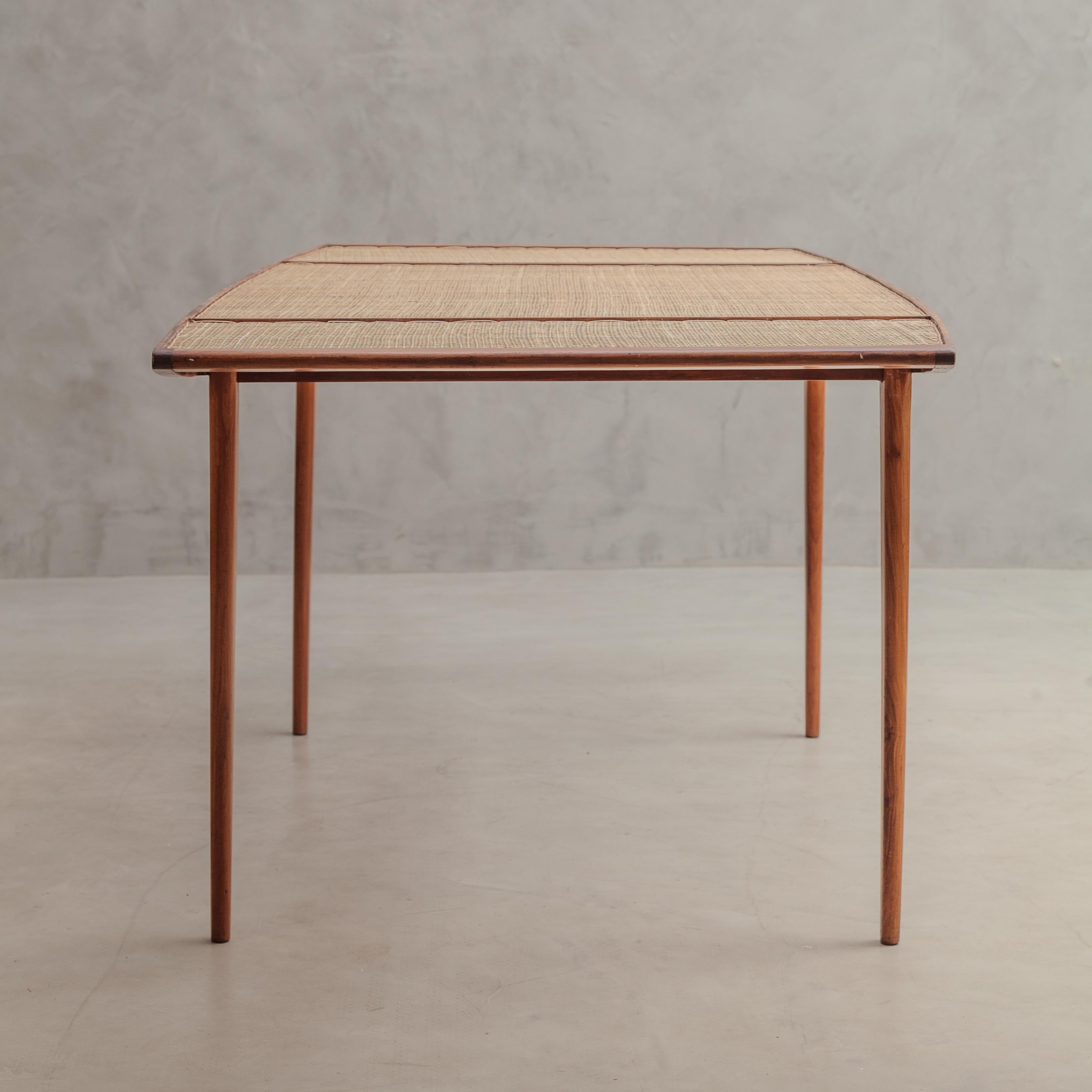 Brasiliano Tavolo da pranzo Carlo Hauner & Martin Eisler, design moderno brasiliano di metà secolo in vendita
