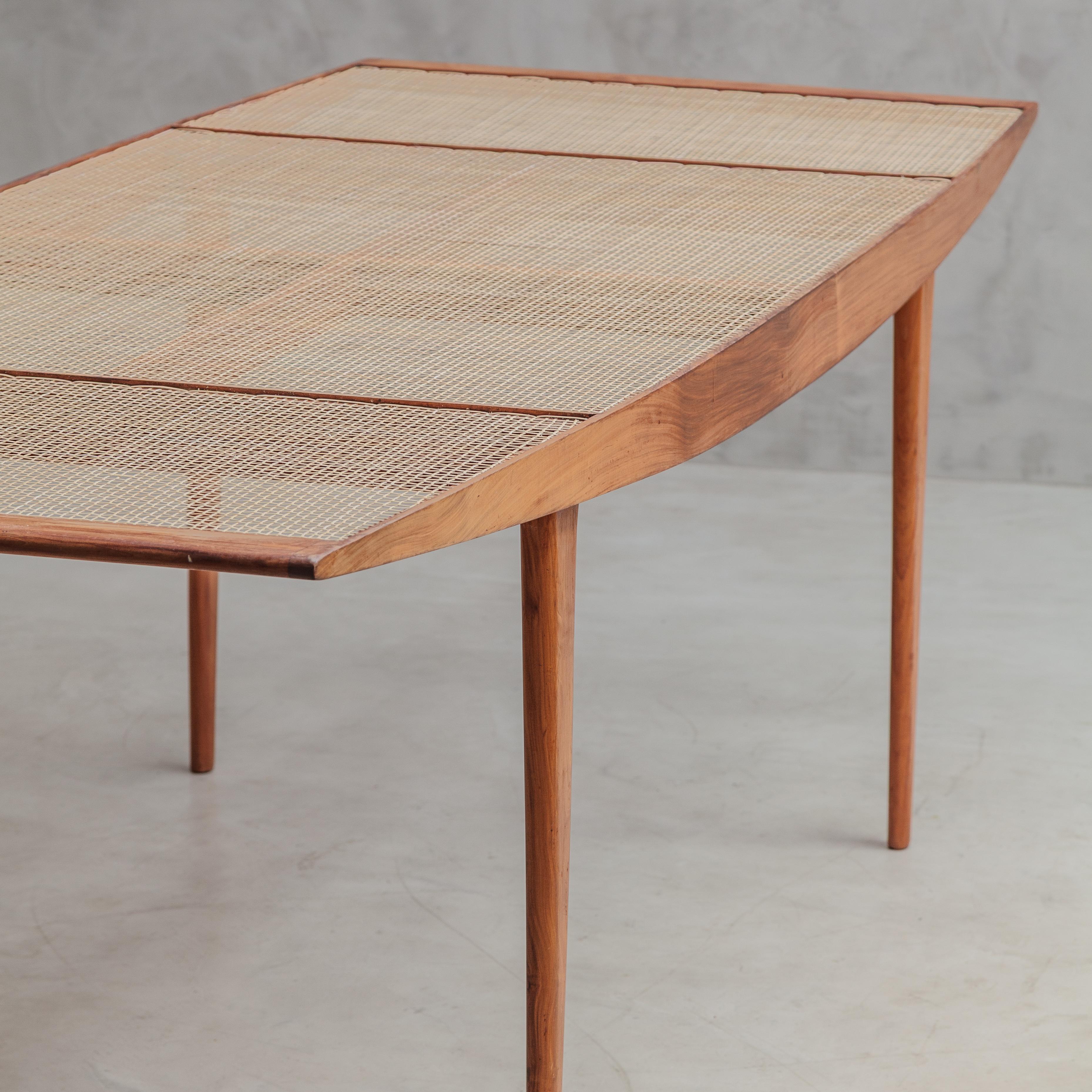 Tavolo da pranzo Carlo Hauner & Martin Eisler, design moderno brasiliano di metà secolo In condizioni buone in vendita a São Paulo, SP