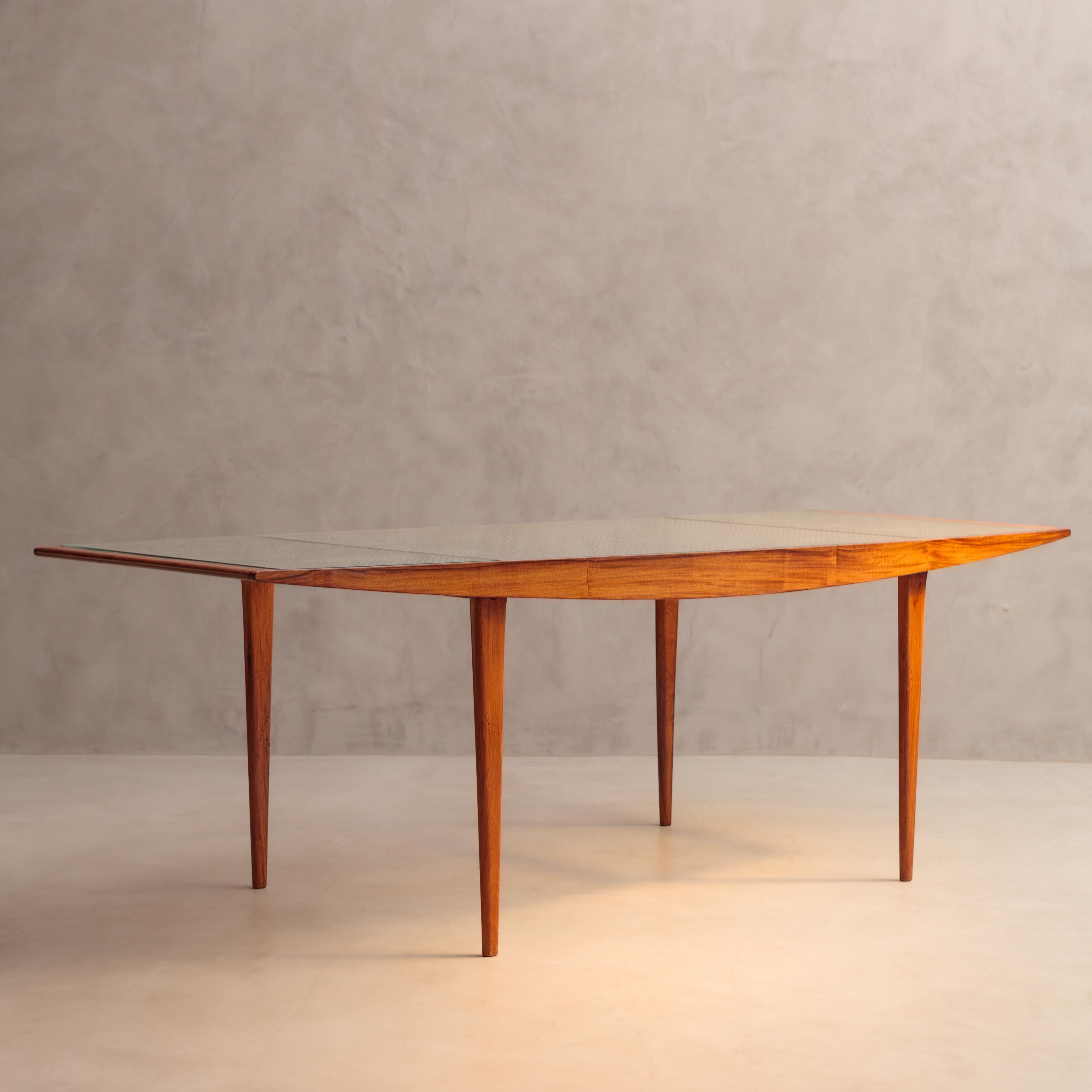 Tavolo da pranzo Carlo Hauner & Martin Eisler, design moderno brasiliano di metà secolo in vendita 2