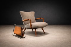 Carlo Hauner & Martin Eisler Magazine Rack in Cooper for Forma, Brazil, 1950s