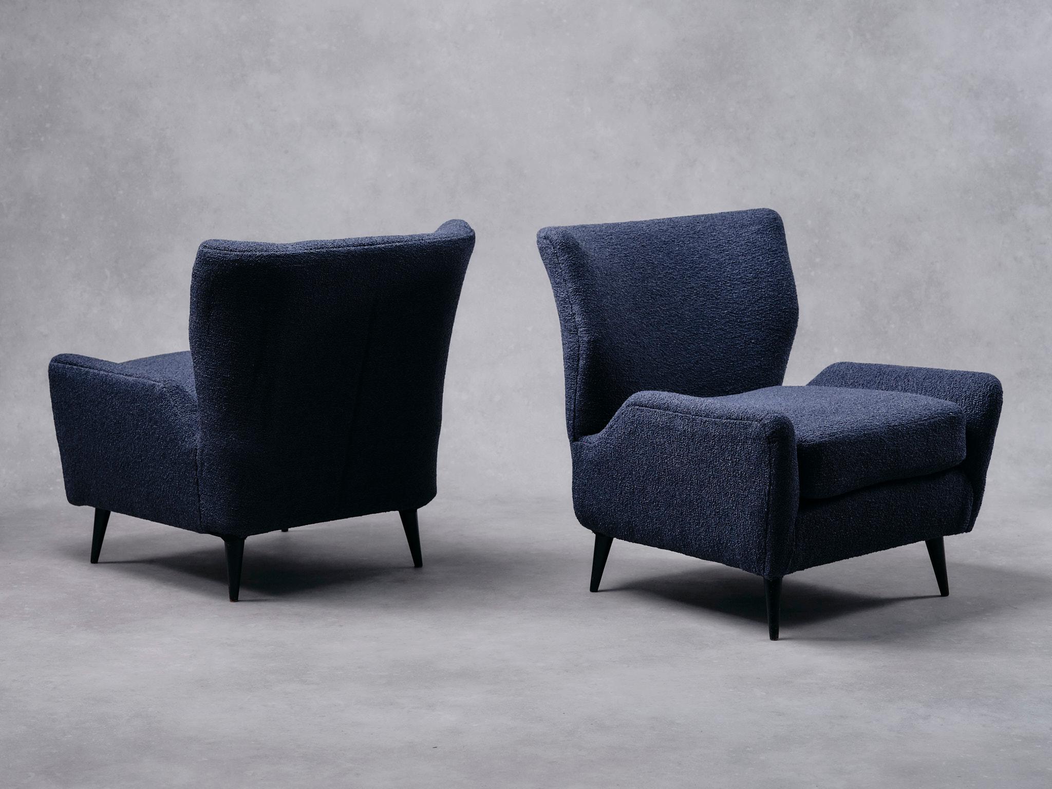 Carlo Hauner e Martin Eisler
Forma
Coppia di poltrone con schienale alto
Wood, tappezzeria
1955