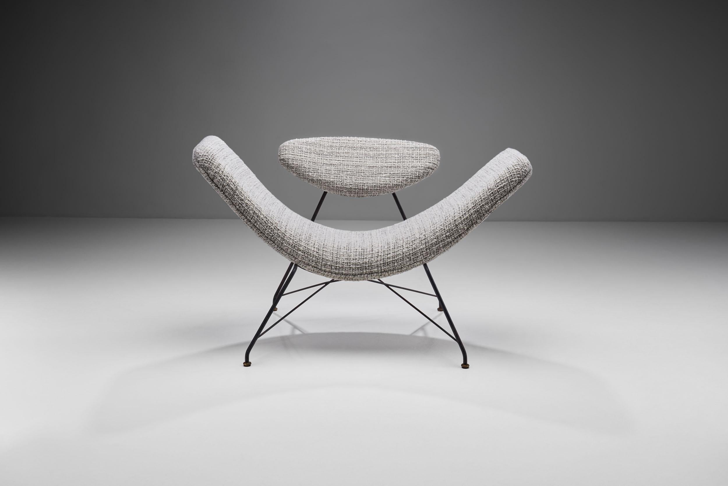 Mid-Century Modern Carlo Hauner & Martin Eisler “Reversivel” Chair, Brazil 1950s
