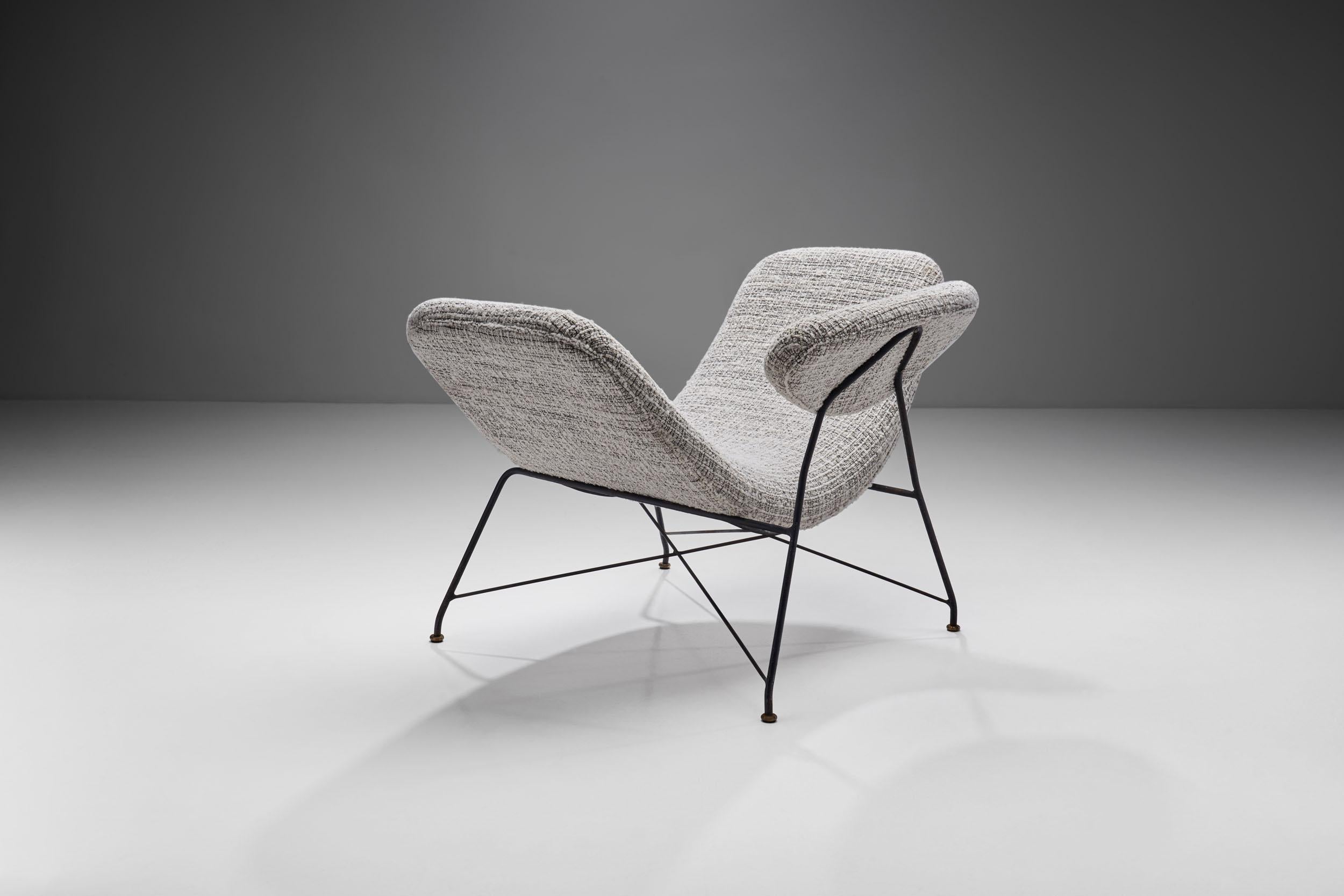 Mid-20th Century Carlo Hauner & Martin Eisler “Reversivel” Chair, Brazil 1950s