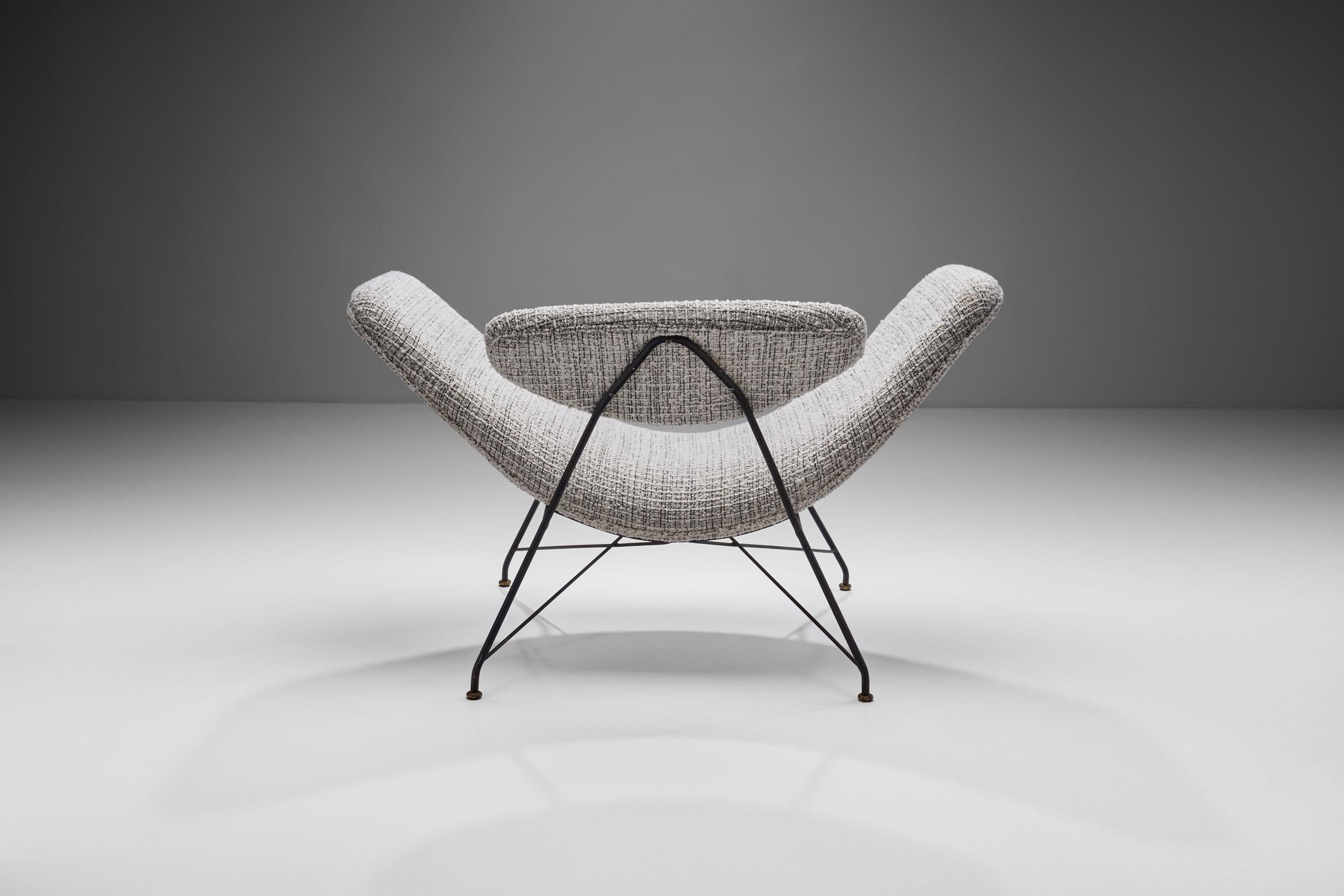 Carlo Hauner & Martin Eisler “Reversivel” Chair, Brazil 1950s 1