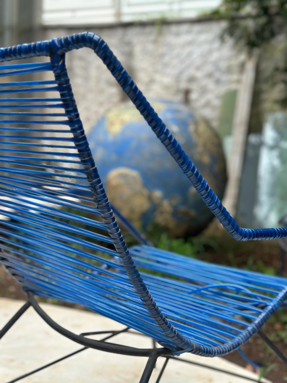 Carlo Hauner. Ein Paar Sessel für Terrasse oder Garten „Concha“ aus der Mitte des Jahrhunderts (Brasilianisch) im Angebot