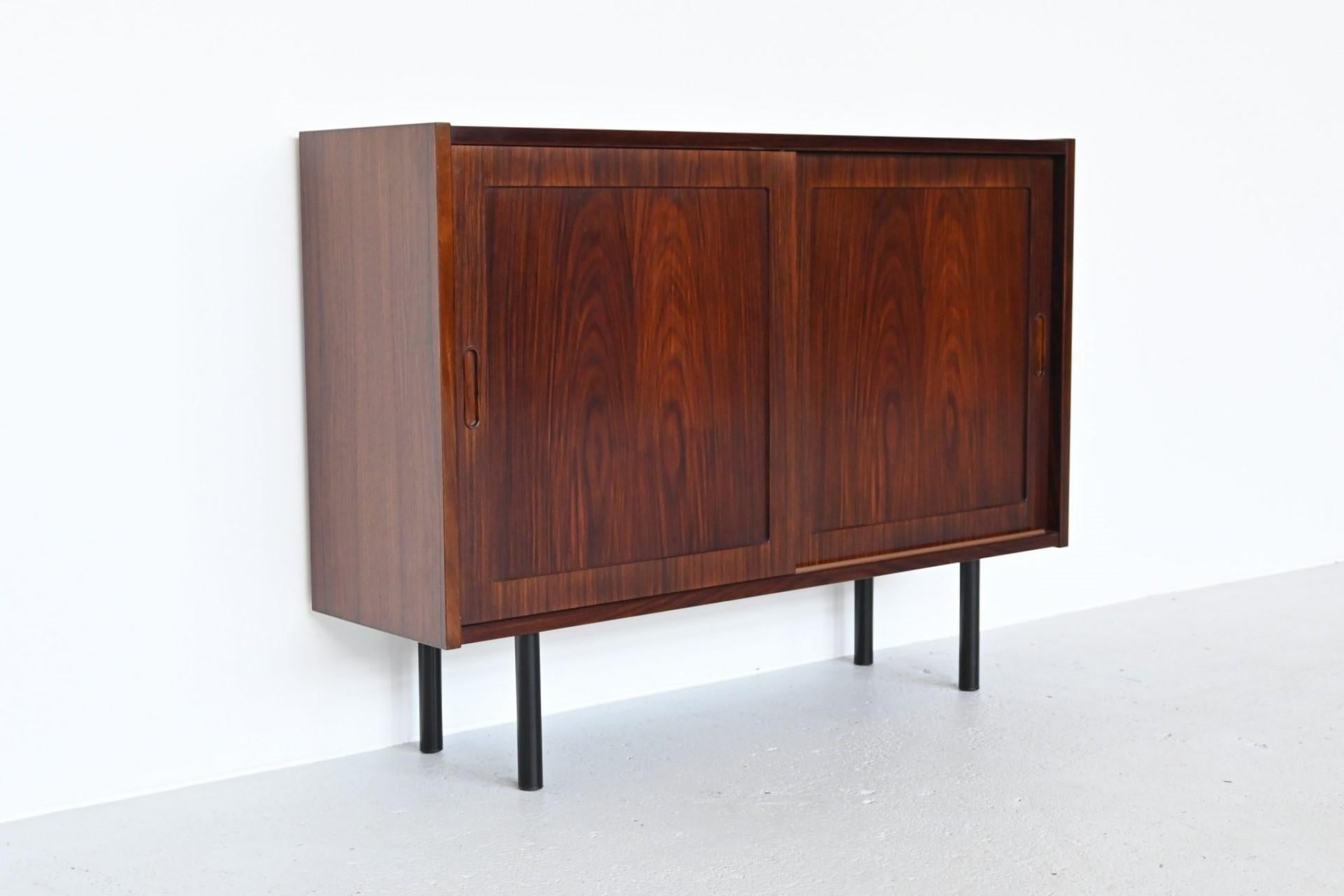 Mid-Century Modern Carlo Jensen Hundevad & Co Rosewood Cabinets, Denmark, 1960