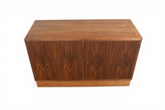 Carlo Jensen Walnut Credenza by Hundevad + Co  Danish Modern 1960s