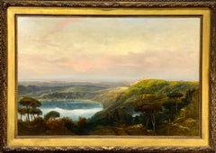 A view of Lake Nemi, Italy
