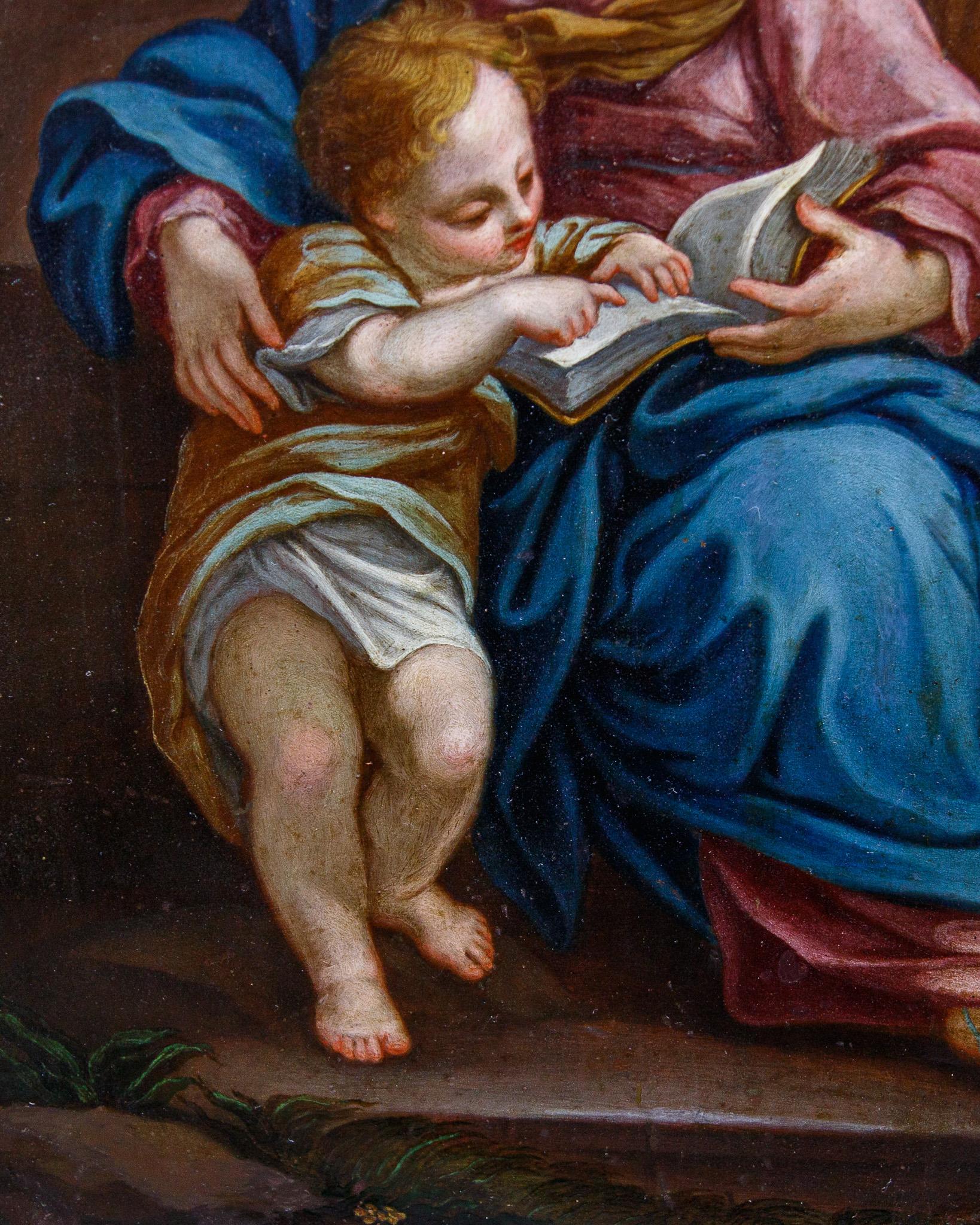 Carlo Maratta (Camerano, 1625 - Rome, 1713), Sainte Famille en vente 1