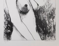 Nudo - 2 - Litografia originale di Carlo Marcantonio - 1970