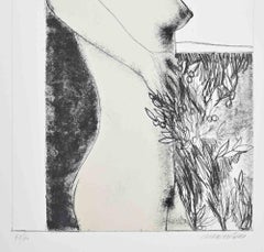 Nudo - Acquaforte di Carlo Marcantonio - Anni '70