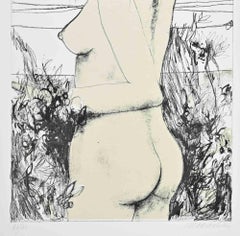 Nudo - Acquaforte di Carlo Marcantonio - Anni '70