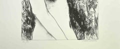 Nude of Woman - Lithograph by Carlo Marcantonio - 1970s