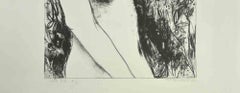 Nude of Woman - Lithograph by Carlo Marcantonio - 1970s