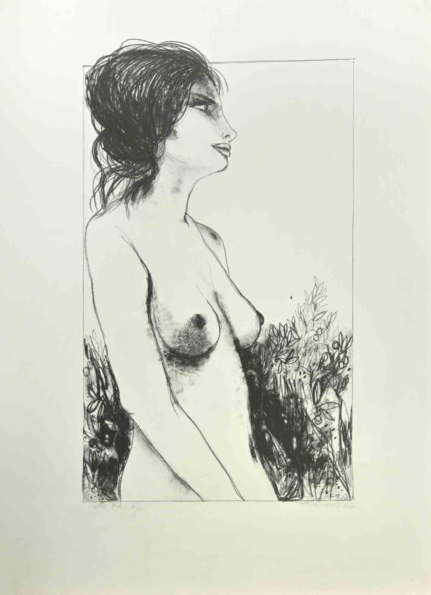Nude of Woman is a Lithograph realized by Carlo Marcantonio in 1970s.

This print is hand signed. This is an edition of 50 prints plus some artist's proofs, numbered 11/15.

Prints are the most affordable and reasonably priced artworks. These