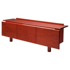 Carlo Marelli & Massimo Molteni 'Tula' Sideboard aus rotem Vogelaugenahorn