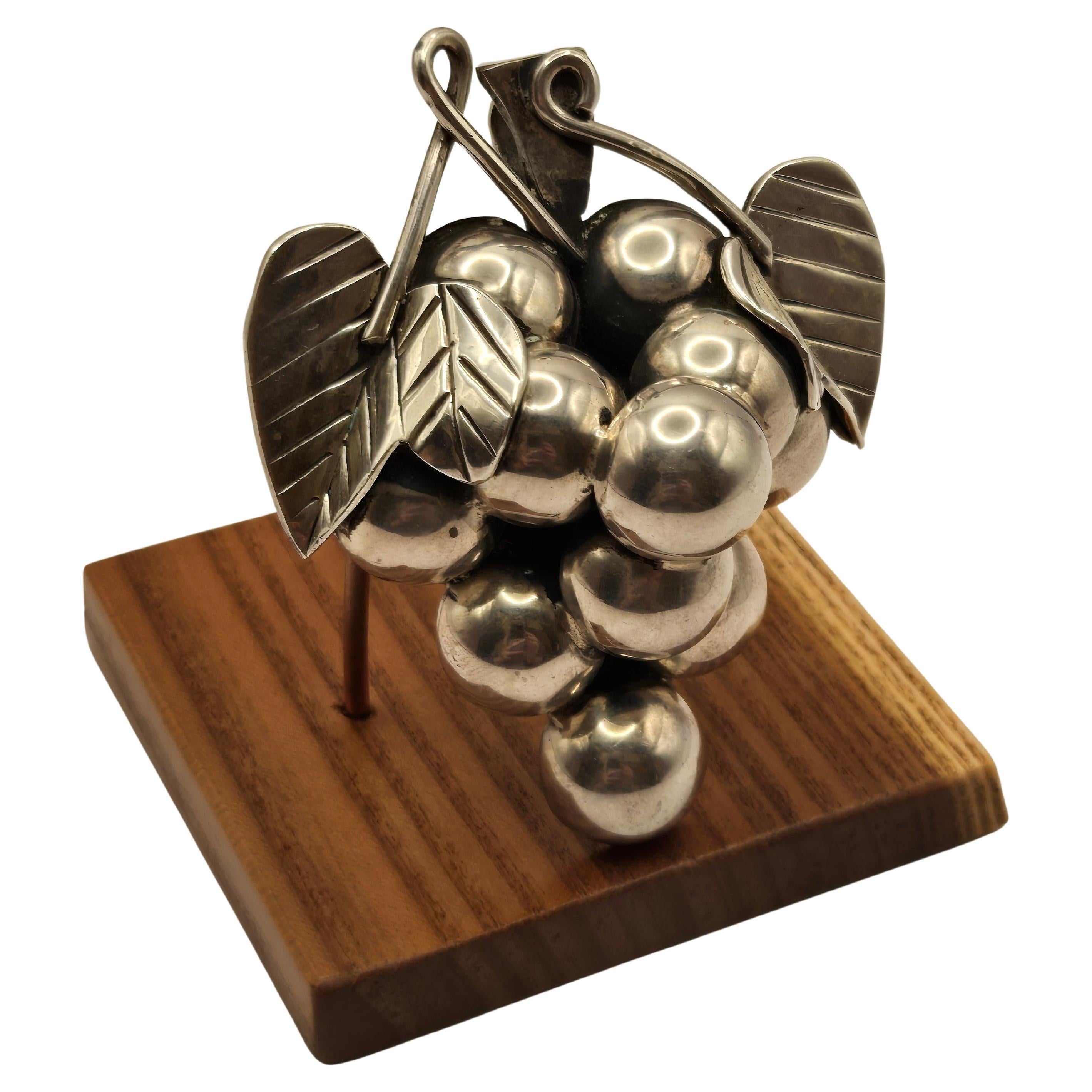 Carlo Mexican 925 Silber Traubenbrosche