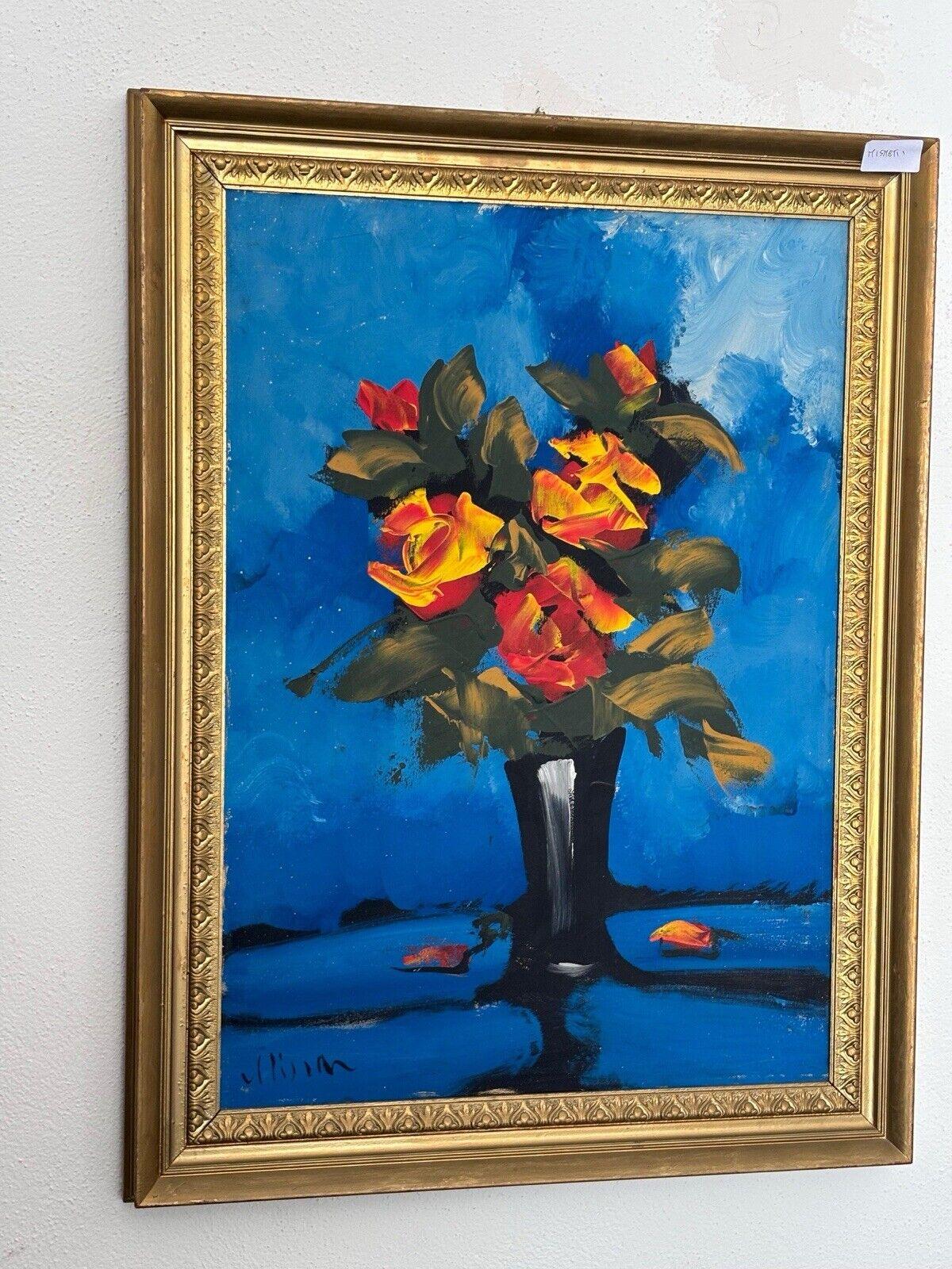 Italian Carlo Mismetti “Miscar” Dipinto Olio su Tela 1972 in vendita