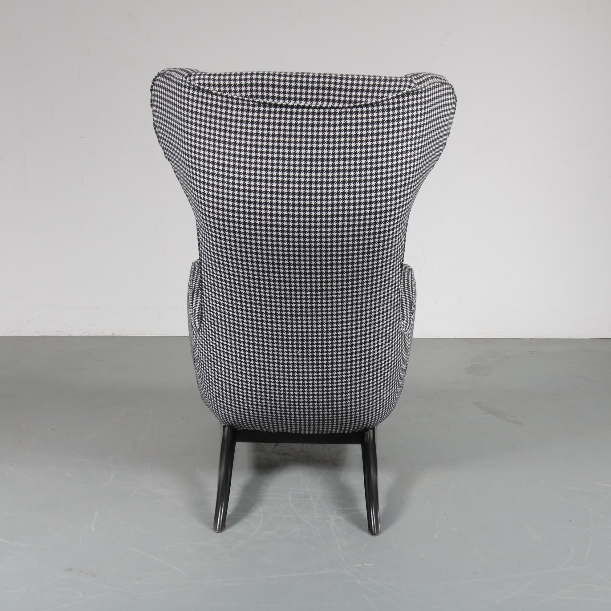20th Century Carlo Mollino “Ardea” Chair for Zanotta, Italy, 1980