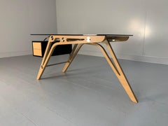 Carlo Mollino Bureau Cavour - Avec plateau en verre trempé