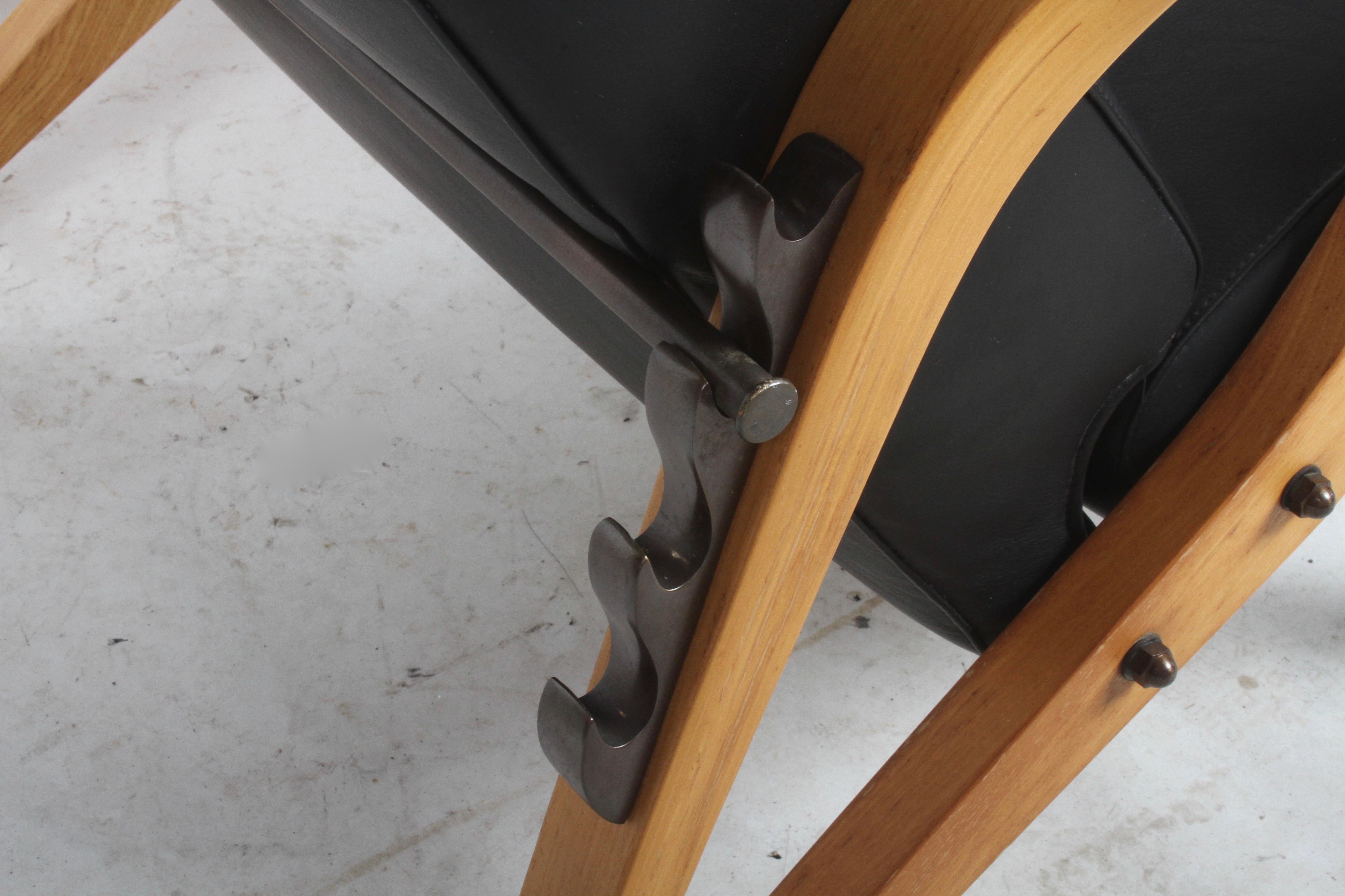 Carlo Mollino Gilda Lounge Chair by Zanotto Italy 3