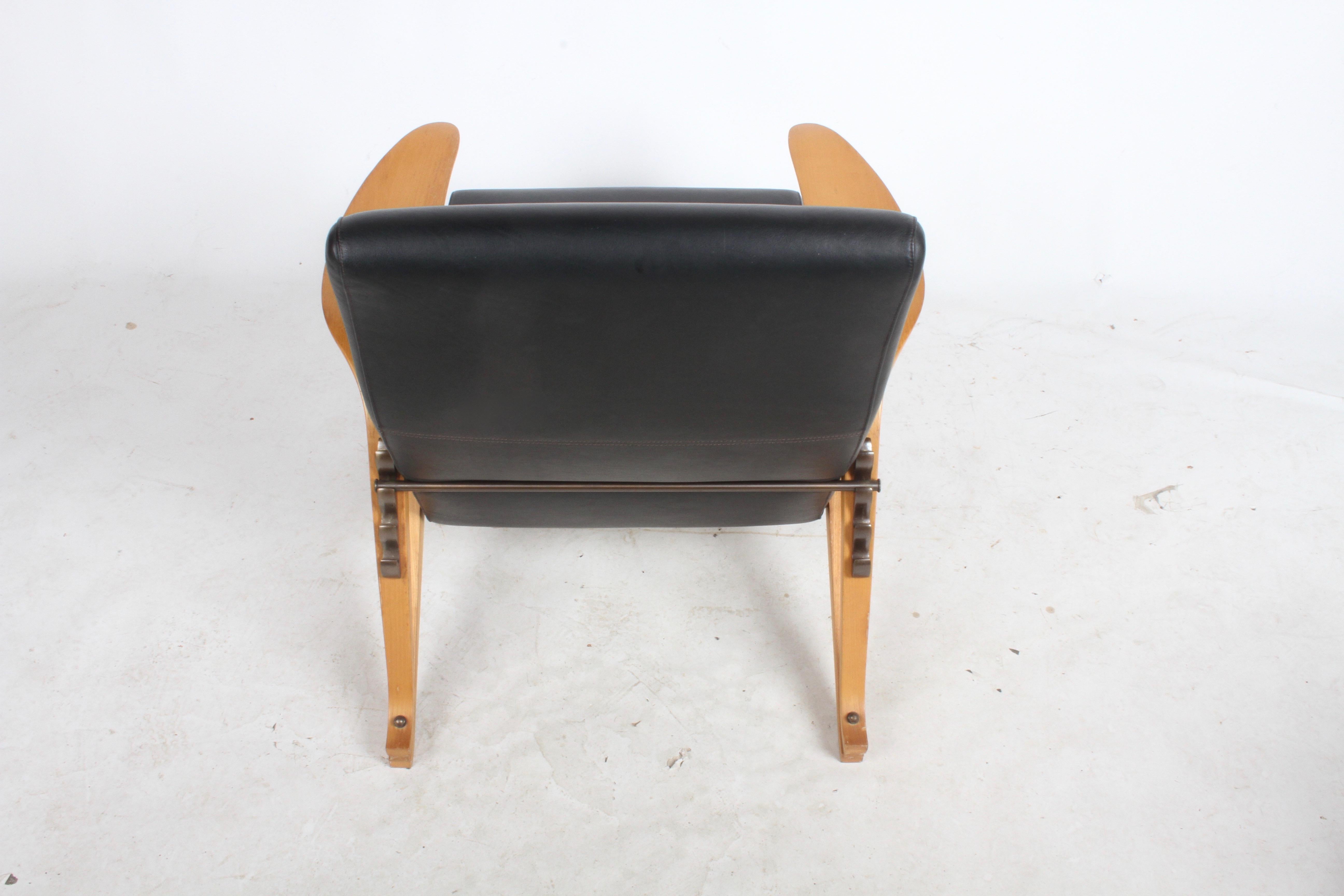 Carlo Mollino Gilda Lounge Chair by Zanotto Italy 7