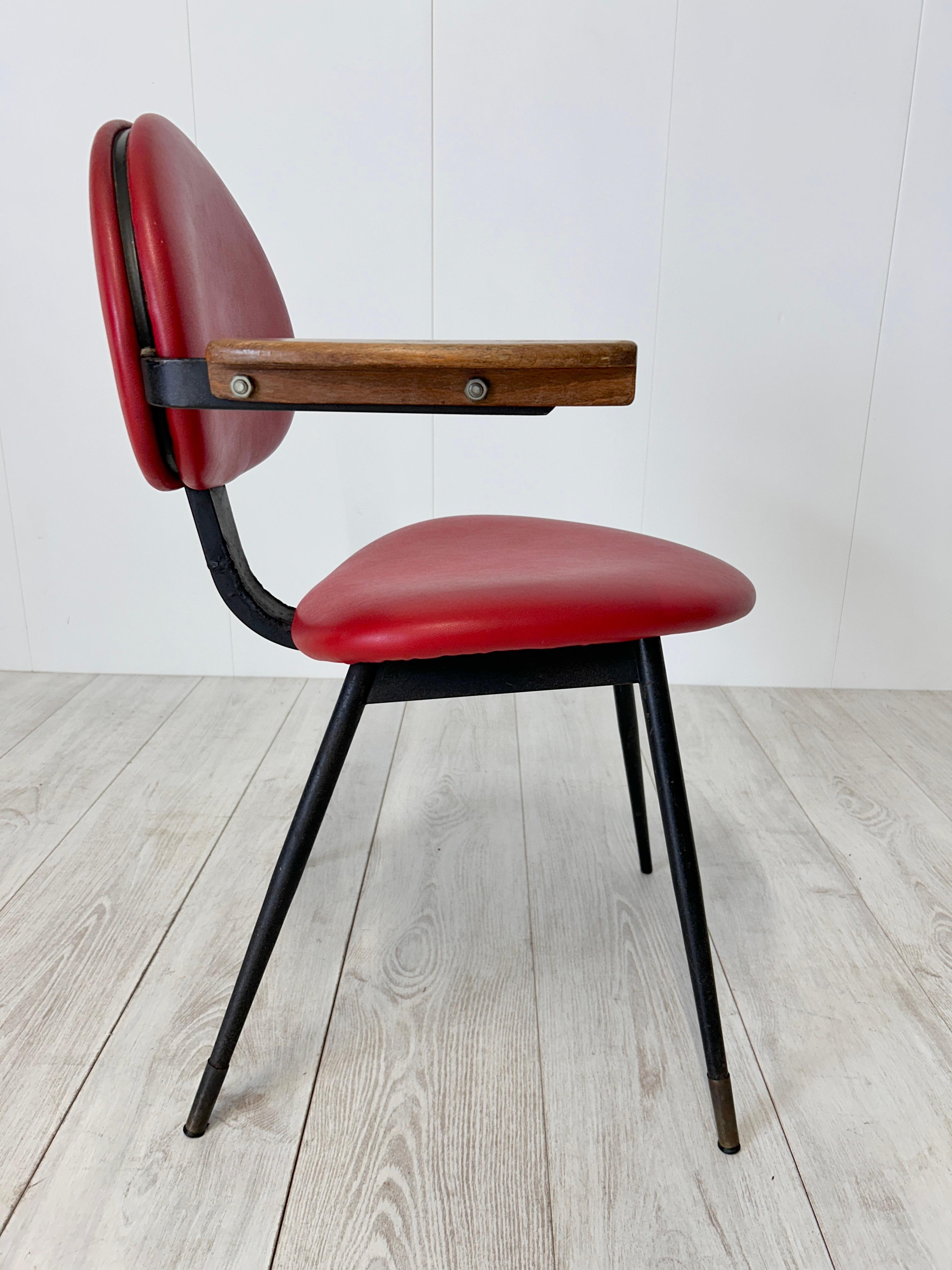 Carlo Mollino, sedia per la sala da ballo Lutrario di Torino Prod. Doro, 1959 in vendita 5
