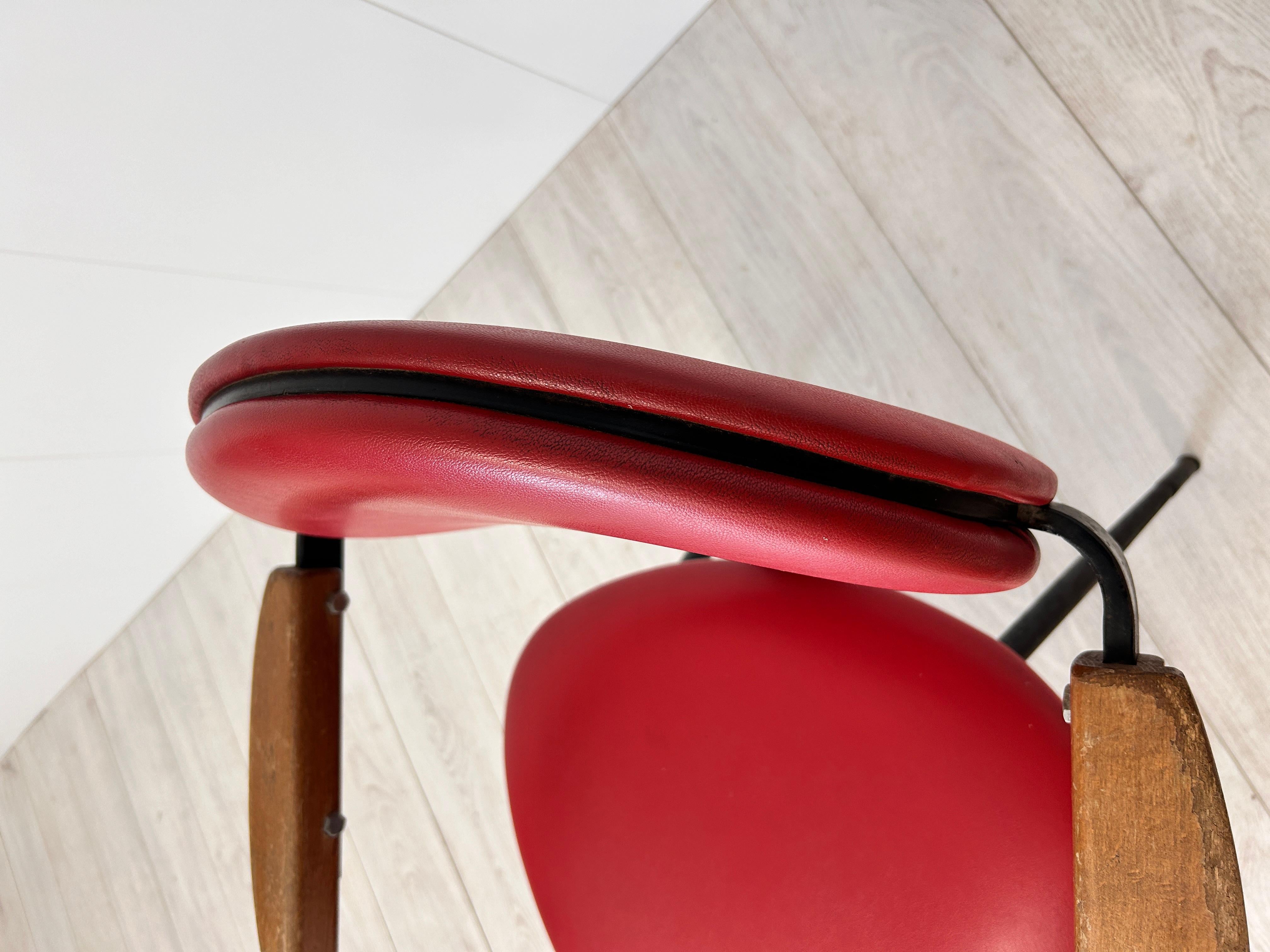 Carlo Mollino, sedia per la sala da ballo Lutrario di Torino Prod. Doro, 1959 in vendita 9