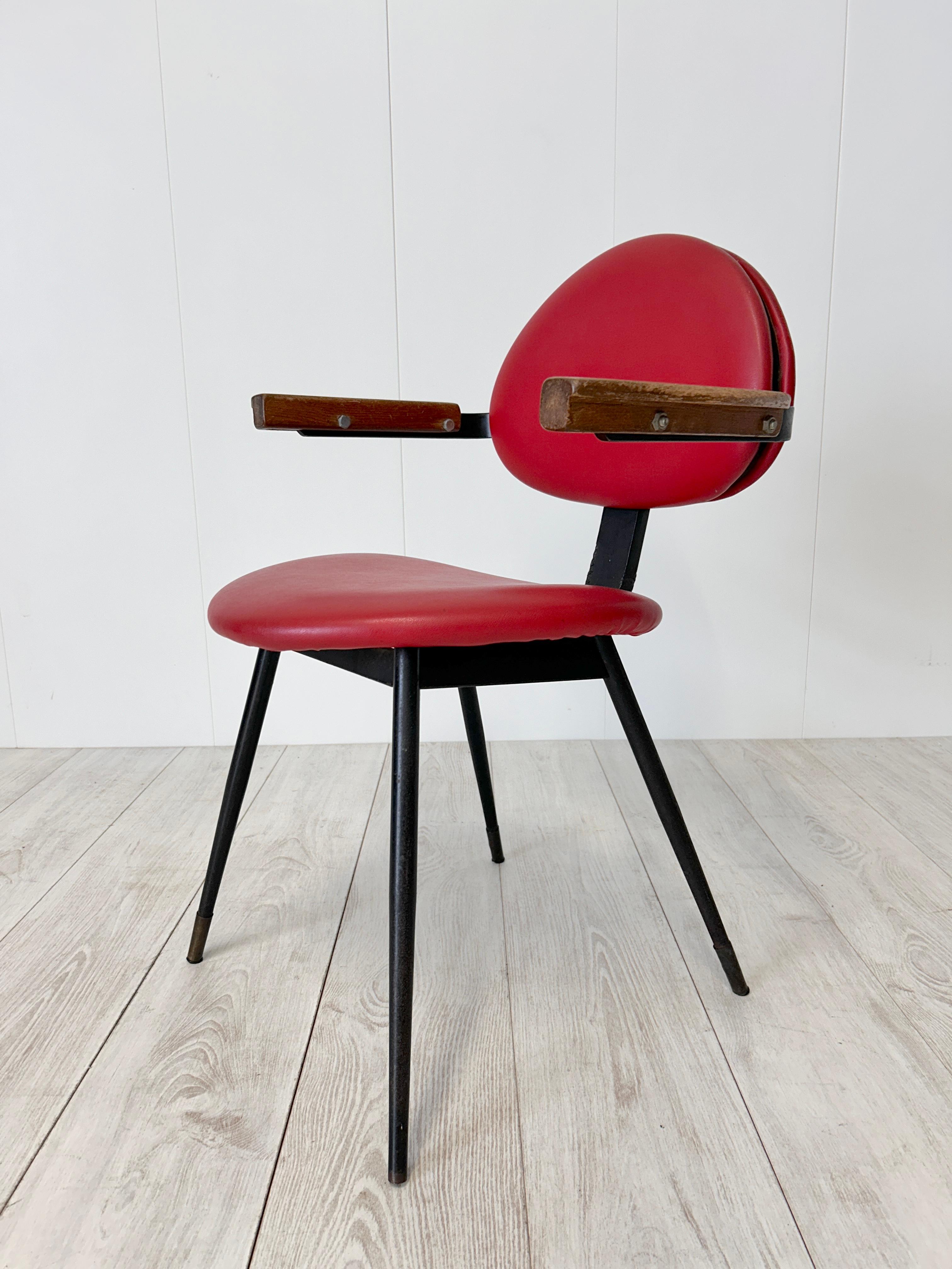 Mid-20th Century Carlo Mollino, sedia per la sala da ballo Lutrario di Torino Prod. Doro, 1959 in vendita