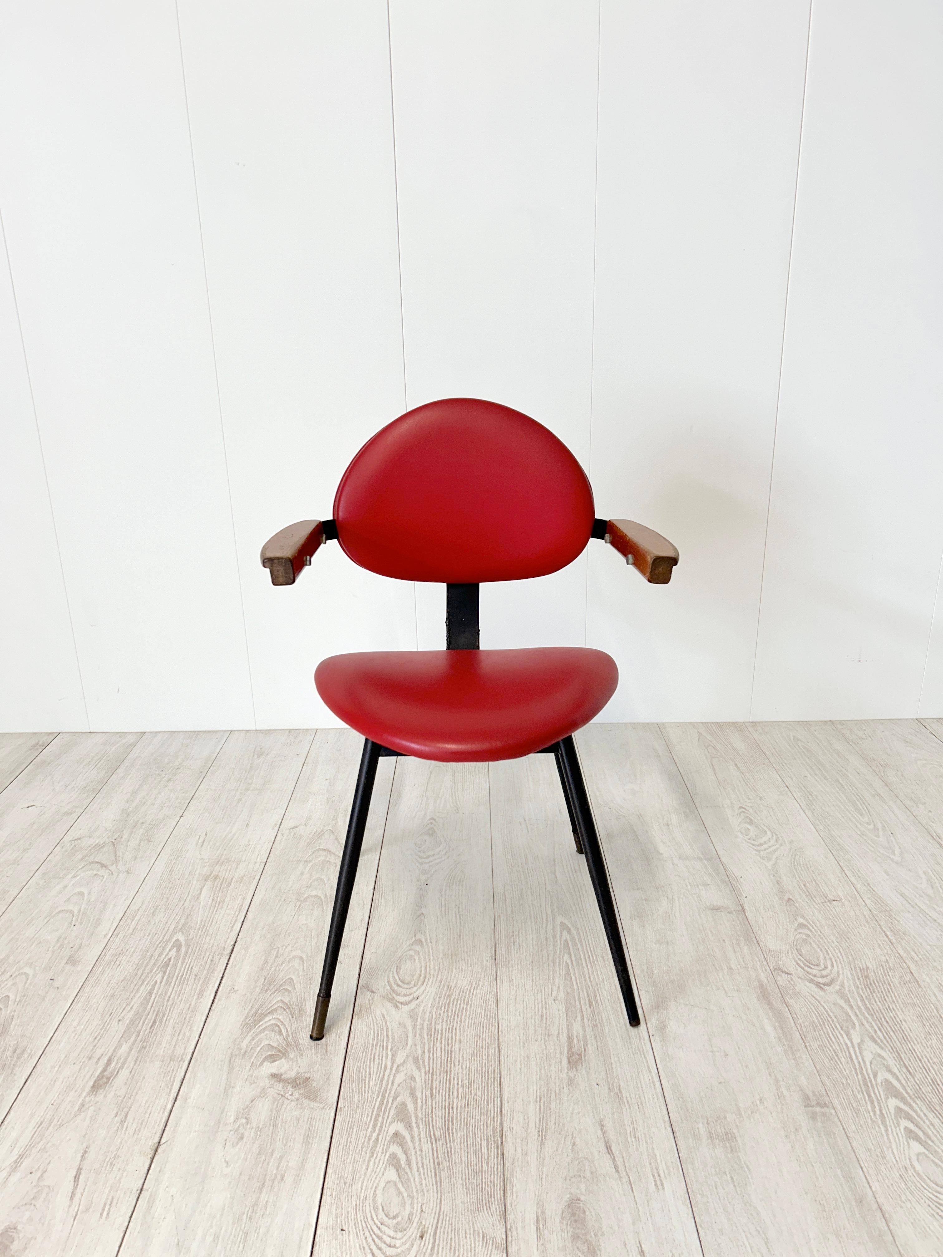 Ottone Carlo Mollino, sedia per la sala da ballo Lutrario di Torino Prod. Doro, 1959 in vendita