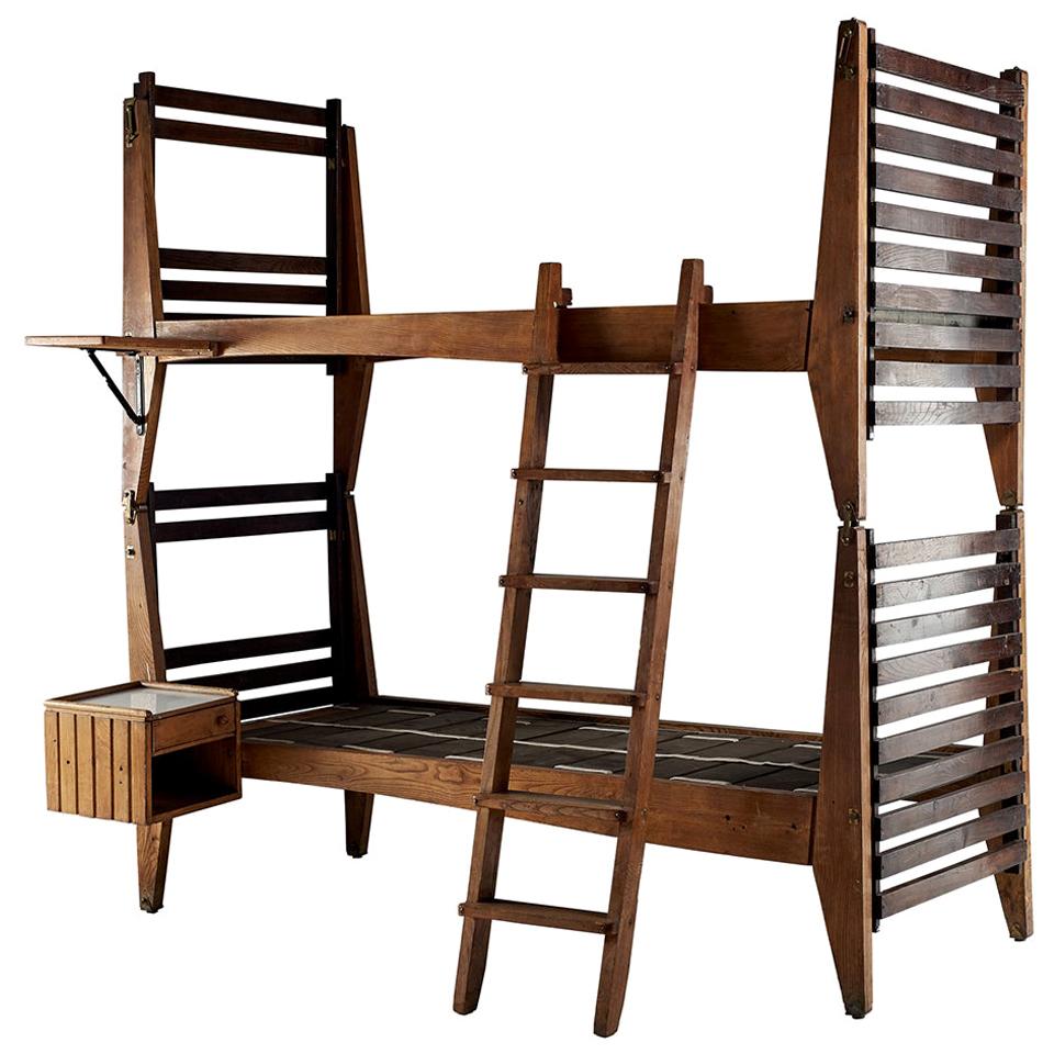 Carlo Mollino Stackable Beds from Casa del Sole Apartments in Cervinia, 1953 For Sale