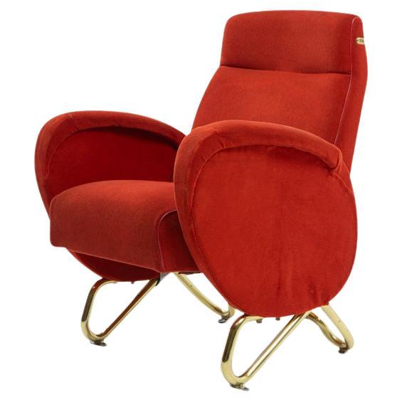 Carlo Mollino: Theater Chair for the RAI Auditorium, Turin - 1950s For Sale