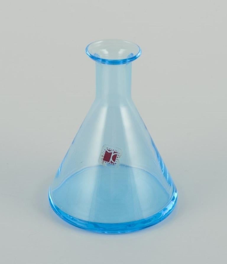 Late 20th Century Carlo Moretti for Murano, Italy. Decanter/bottle in art glass. Ca 1980 For Sale