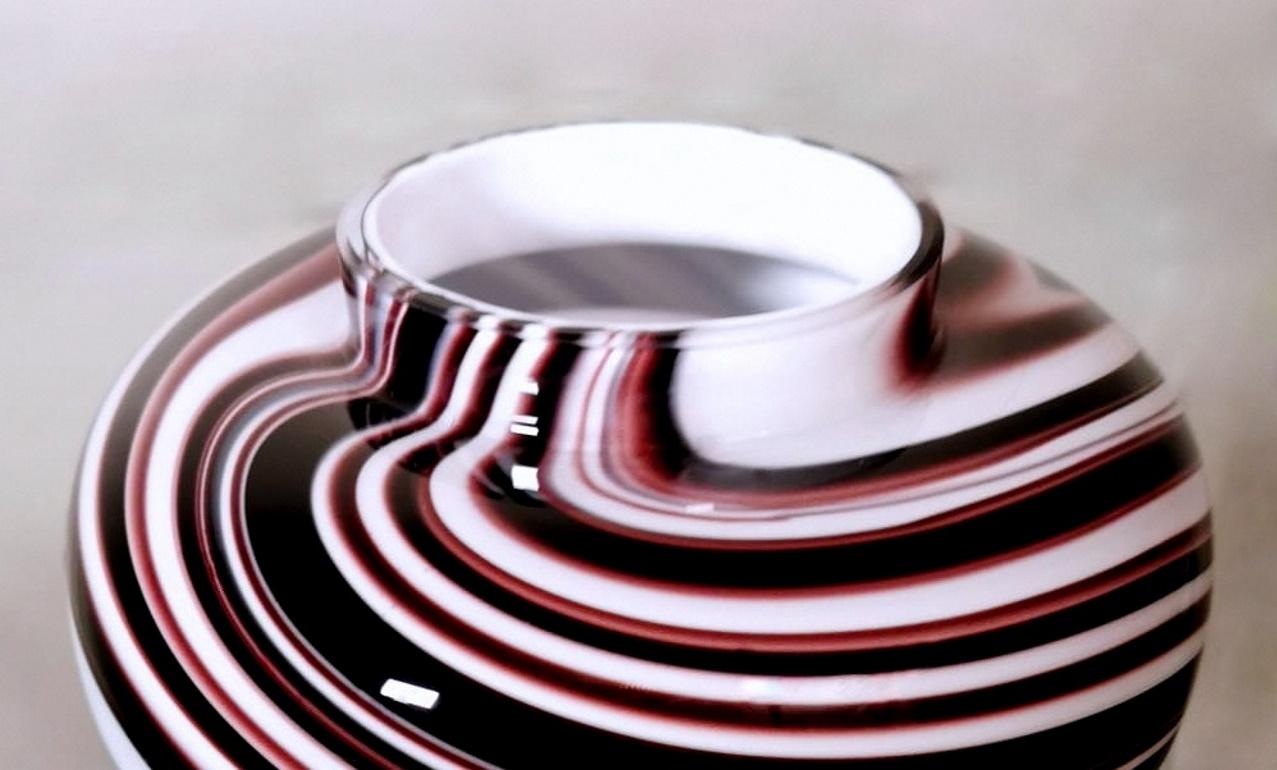 Carlo Moretti Murano Ashtray in Opaline Colored Glass 7