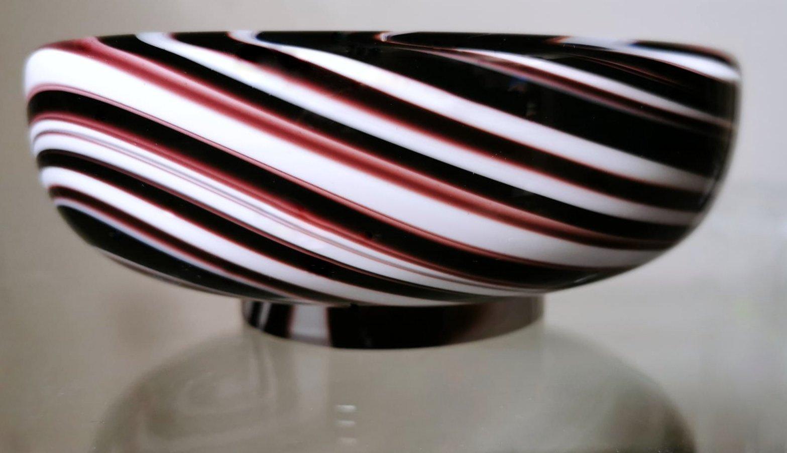 Carlo Moretti Murano Ashtray in Opaline Colored Glass In Good Condition In Prato, Tuscany