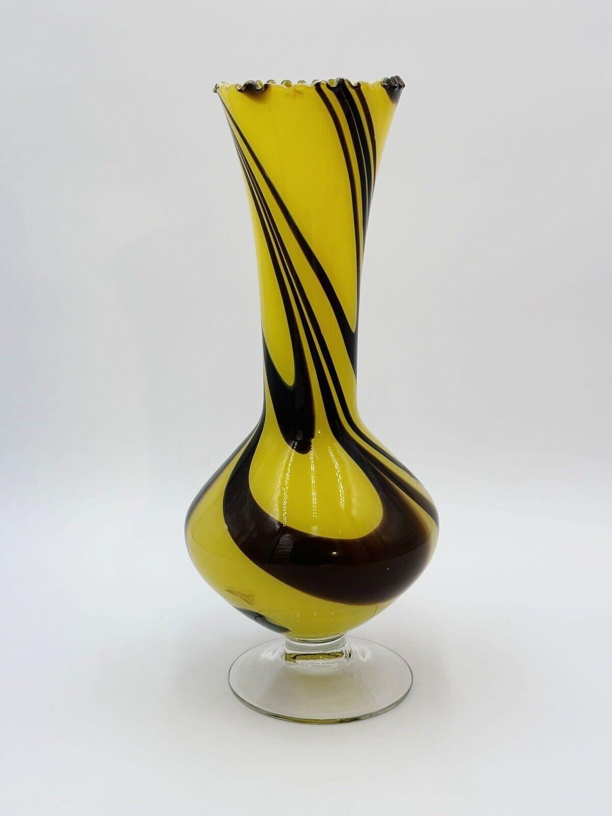 Vaso in vetro di Murano di Carlo Moretti, design anni '70 In condizioni buone in vendita a Taranto, IT