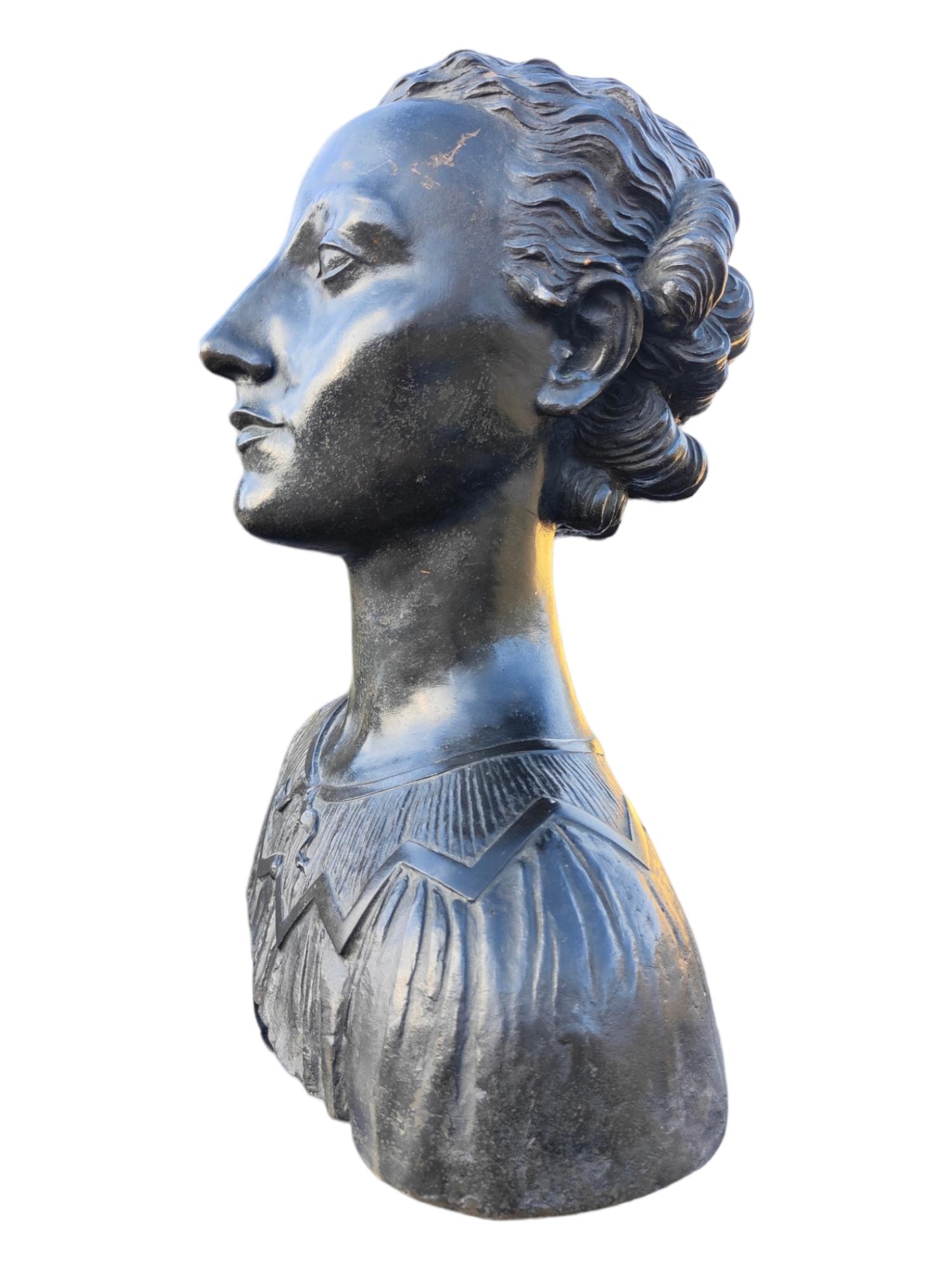 Moderne Bronzebüste von Carlo Munari, Enrico Parnigotto im Angebot 10