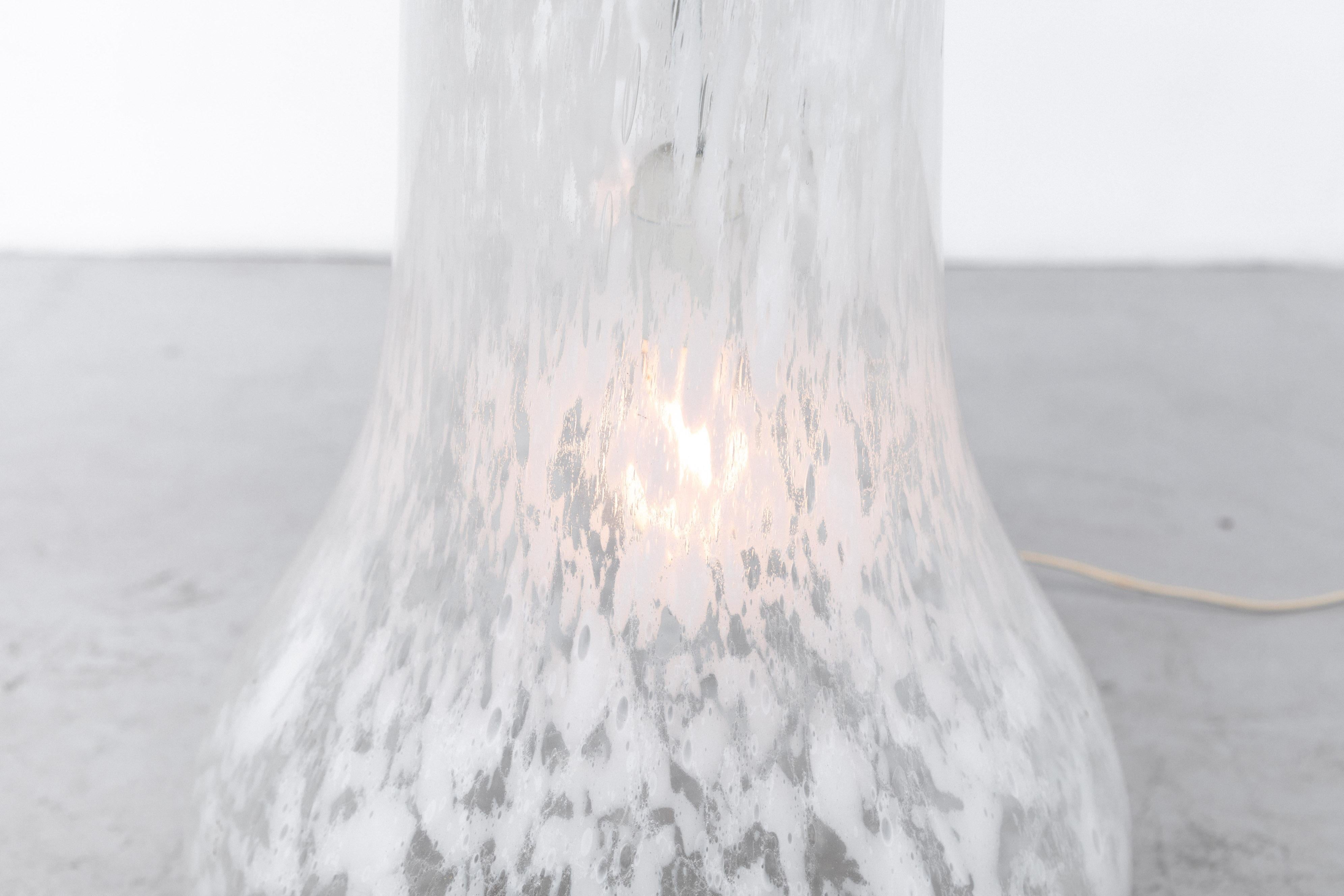 Mid-20th Century Carlo Nason 'Attr' Blown Glass Floor Lamp