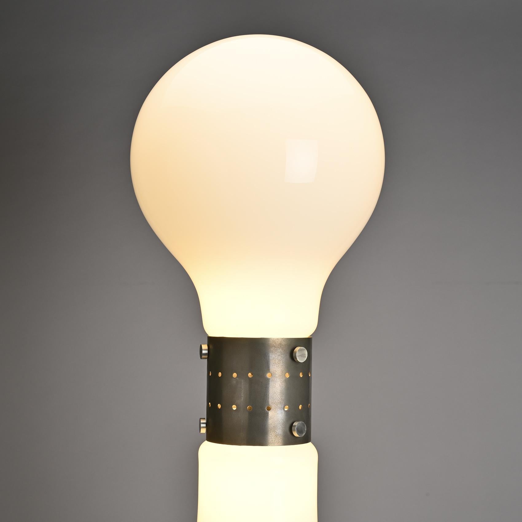 XX secolo Carlo Nason: Lampada Birillo per Mazzega, circa 1970