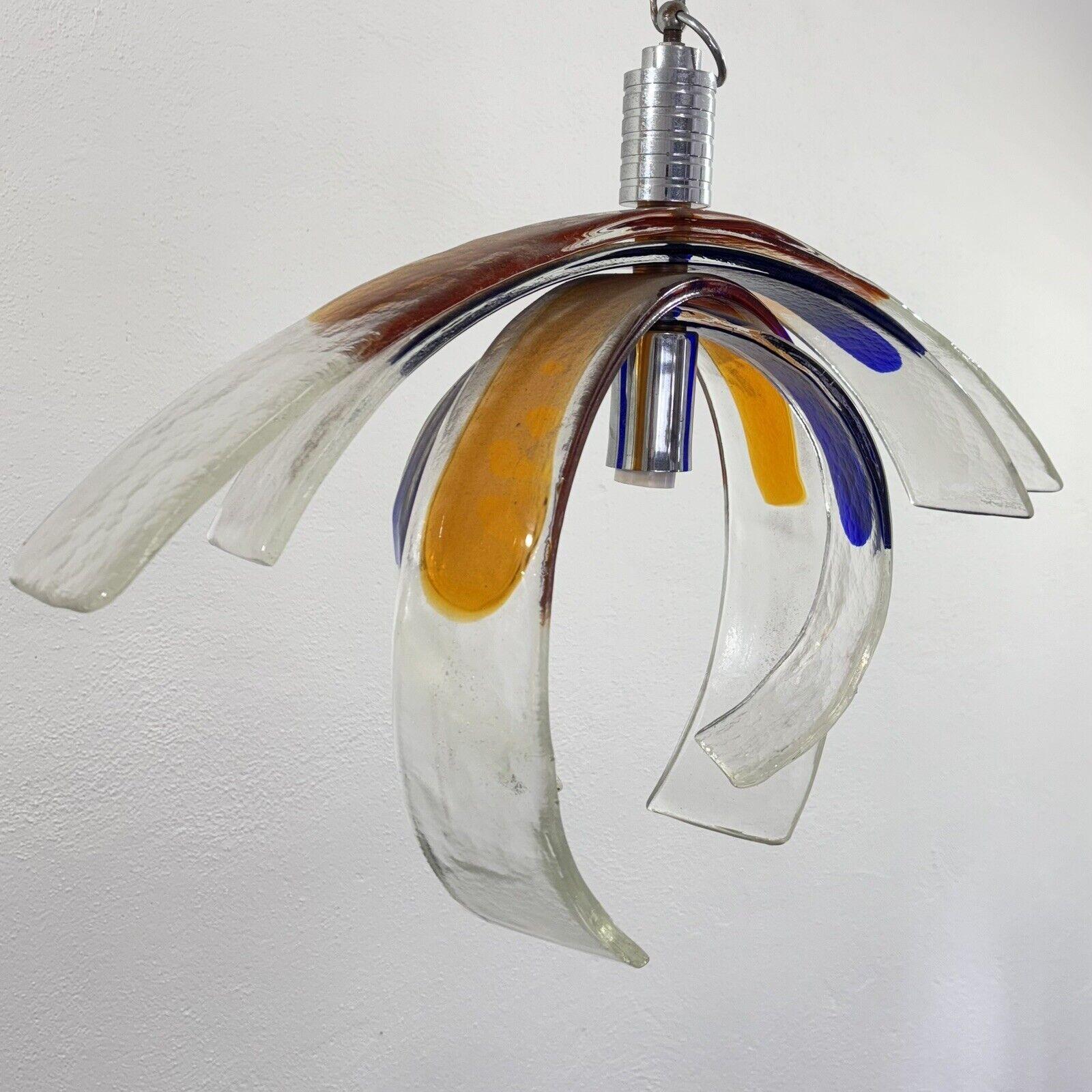 Carlo Nason Carciofo Mazzega Lampadario Vetro Murano Design/One 1970 in vendita 8