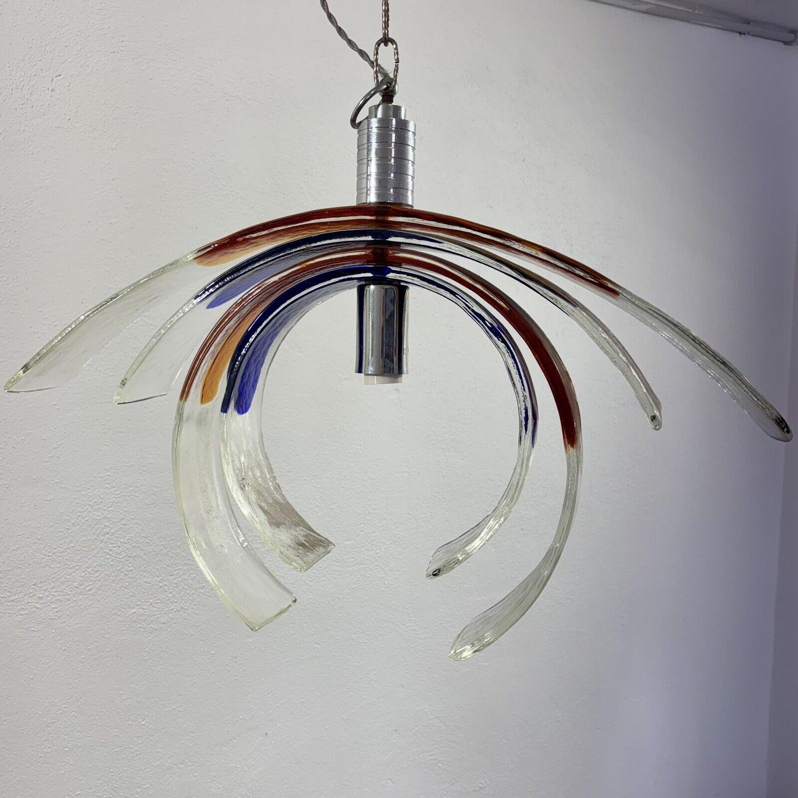 Italian Carlo Nason Carciofo Mazzega Lampadario Vetro Murano Design/One 1970 in vendita