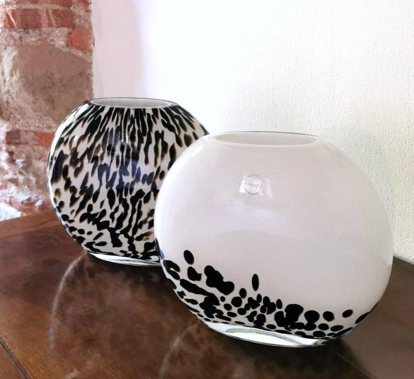 leopard print vase