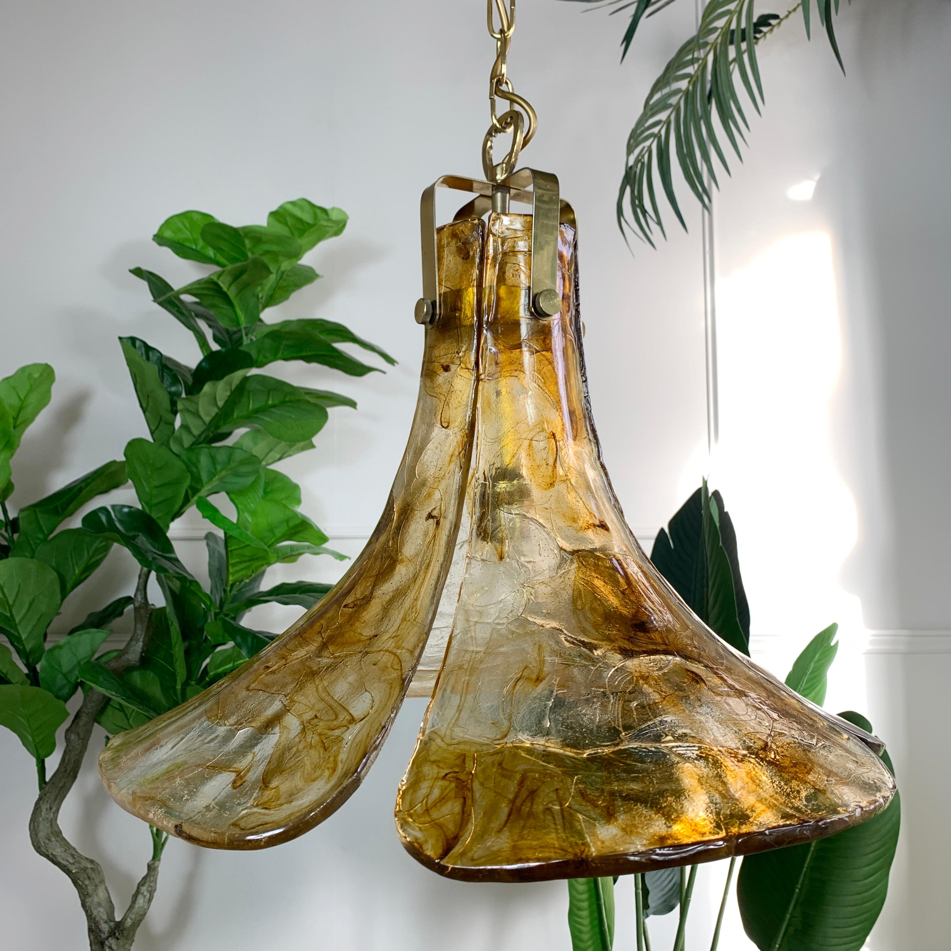 Carlo Nason Design Tulip Ceiling Pendant For Sale 4
