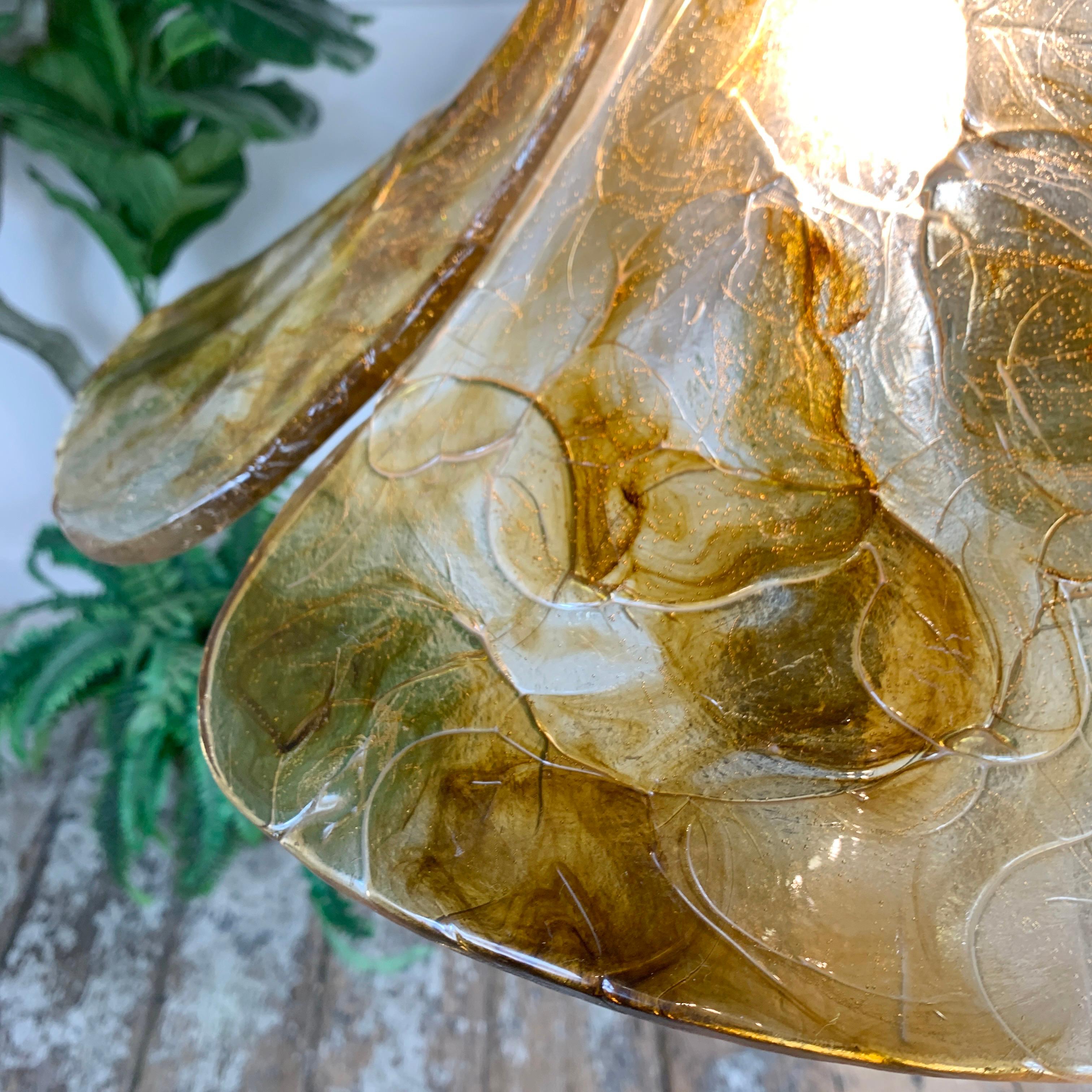 Mid-Century moderno Carlo Nason Design Tulip Ciondolo a soffitto in vendita