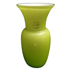 Carlo Nason Design Vase Geblasenes und ummanteltes Muranoglas