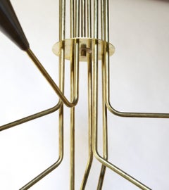 Carlo Nason, Lampadario Fascino a più steli in ottone