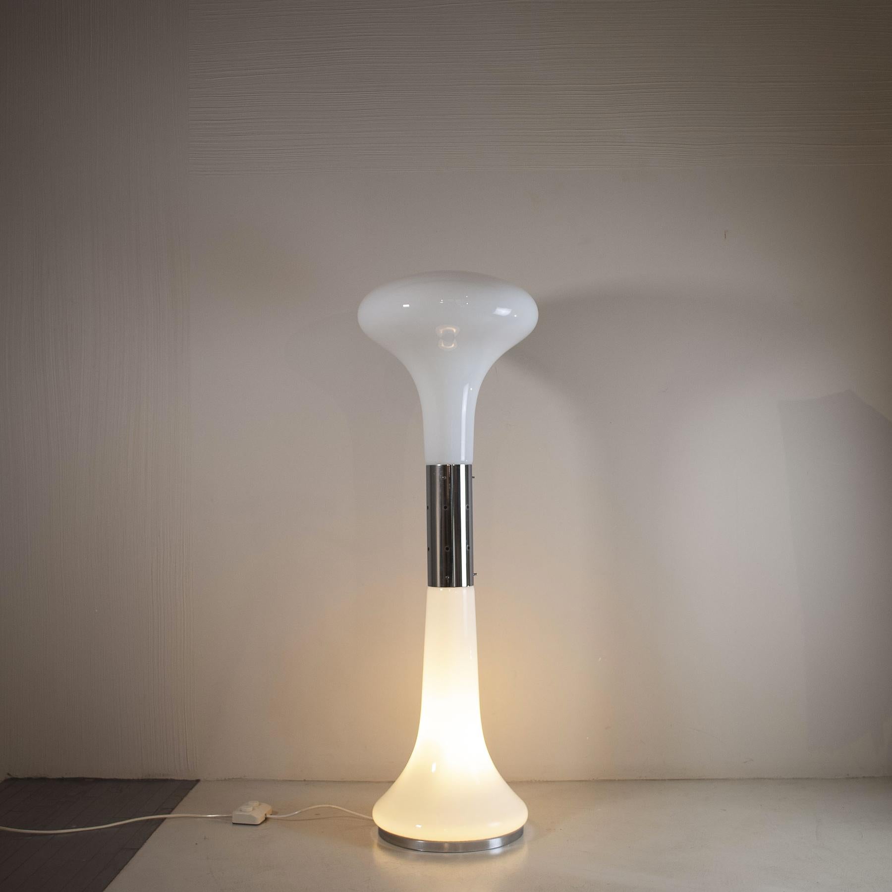 Late 20th Century Carlo Nason  AV Mazzega lampadaire space age 1970. en vente